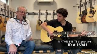 Maton Guitars 808 TE Signature #16941