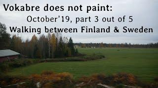 Walking between Finland & Sweden | October'2019 [3/5] ["Vokabre does not paint" series]