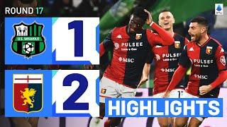 SASSUOLO-GENOA 1-2 | HIGHLIGHTS | Second-half drama in Sassuolo! | Serie A 2023/24