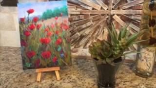 Monet Cafe Praising Poppies