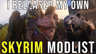 My Skyrim Modlist Is OUT NOW! | 1400+ Mods | Live Gameplay