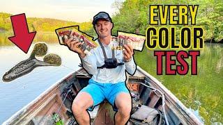 I Bought Every Color Rage Toad Fishing Challenge