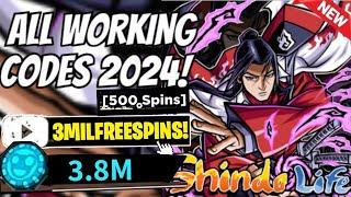 ALL ️ NEW WORKING CODES 2024 | SHINDO LIFE CODES | ROBLOX SHINDO LIFE CODES