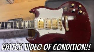 1992 Gibson SG Custom ’67 Reissue 3 Pickup Wine Red
