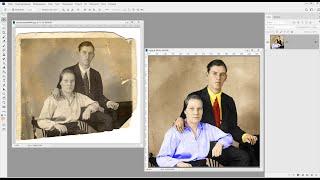 Как восстановить старое фото в фотошоп. Колористика в Photoshop CC 2019