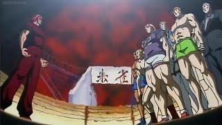 Yujiro Hanma vs Fighter Contestants DUBBED = The Ogre King Rampages in Baki HD! ️