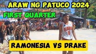 Ramonesia Vs Drake (First Quarter) Araw Ng Patuco 2024