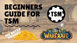 TSM 4 Guide for Beginners: Use Trade Skill Master with no setup and no Groups/Operations TSM 4.11