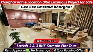 GeeCee Emerald Kharghar | 2 & 3 Bhk Sample Flat | Best Price, Site Visit, Booking, CALL - 8800678921