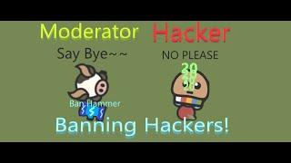 Sploop.io: Hunting down hackers and BAN Them! (With a Sploop.io Moderator!)