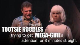 Tootsie Noodles trying to get Mega-Girl's attention for 8 minutes straight | STARSHIP | STARKID