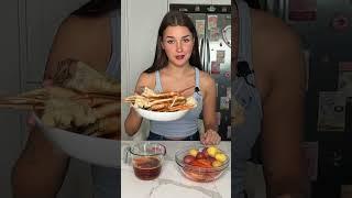 Crab VS imitation crab  / Eva Miller TikTok #evamiller #tiktok #shorts #trending #ytshorts #short