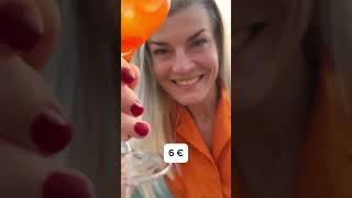 Апероль в Лигурии: цена vs вкус #апероль #aperolspritz #италия #лигурия #shorts