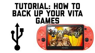 How to back up PS Vita games to PC