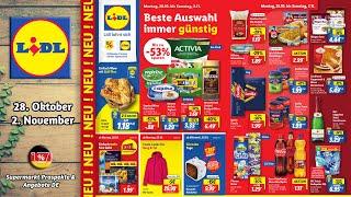 LIDL Angebote Prospekt NÄCHSTE WOCHE! | 28.10.2024 | Supermarkt Prospekte & Angebote DE