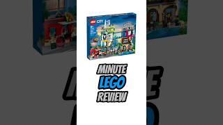 LEGO Minute Review: Downtown (60380) - the largest City set ever! #lego #afol #review