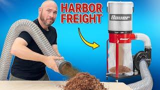 I Tested HARBOR FREIGHT Dust Collection (Shocking Results!)
