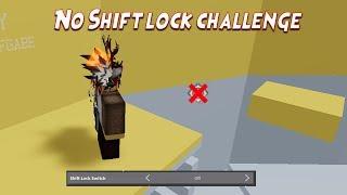 NO SHIFT LOCK CHALLENGE IN TOWER OF HELL (Roblox)