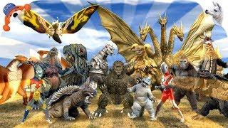 Godzilla Kaiju Party 2! (Cumbia Kaiju) | TobiAnimados