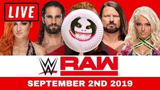 WWE RAW Live Stream September 2nd 2019 Watch Along - Full Show Live Reactions