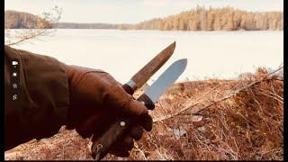 Two knives with AWESOME handles. Simplicity!