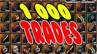 1000 Minecraft Dungeons Trades | Farming 108s @ Blacksmith | Pi Network Invite: LokeHansen