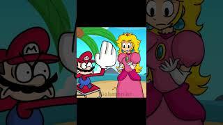 Peach VS Speedrunner Mario