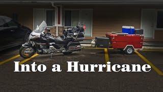 An Old Guy on a 30 yr old Goldwing with a 20+ yr old Mini Mate - Into a Hurricane – Day 4  '24 Ep 23