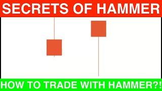 secrets of hammer & inverted hammer | how to trade? | Candlestick Psychology | iq option