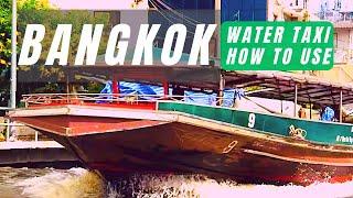 BANGKOK 2025 canal / water taxi tour. How to use.  ASOKE Terminal 21 - Pratunam pier / R WALK