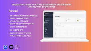 Complete Helpdesk Ticketing Management System in PHP Laravel With Source Code