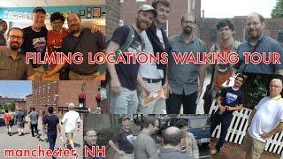 MOTERN MEDIA / SHOCKMARATHONS  FILMING LOCATIONS WALKING TOUR  in Manchester, NH