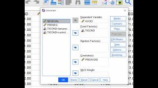 One-way analysis of covariance (ANCOVA) using SPSS version 28 (March 2022)