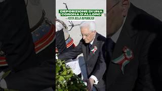 #Mattarella depone una corona d'alloro all'Altare della Patria per la #FestadellaRepubblica