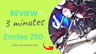 Review zontes Z50 motor zwin lnas li b39alha مراجعة لدراجة زونطس