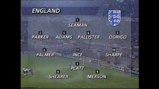 1993/94 - Holland v England (1994 World Cup Qualifier - 13.10.93)