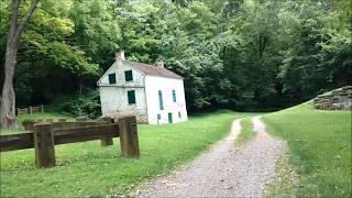 Glimpse of the C&O Canal Towpath