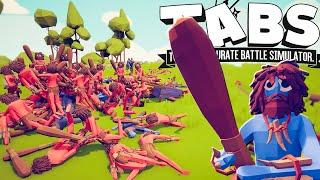 РАЗБОРКИ ПРОДОЛЖАЮТСЯ! Жопа МАМОНТА и БИТВА БОМЖЕЙ Totally Accurate Battle Simulator TABS/ТАБС