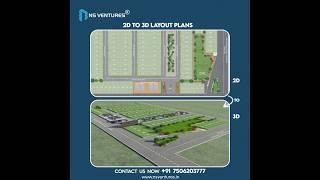  Elevate your real estate projects with NS Ventures 3D layout services #nsventures #realestate
