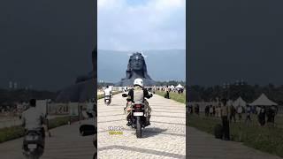 Sadhguru Riding Back to Isha Yoga Center