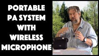 Winbridge Portable PA System Model H5 -- REVIEW