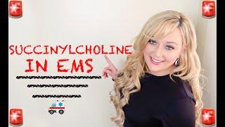 EMT/Paramedic Medication Notecards || Succinylcholine