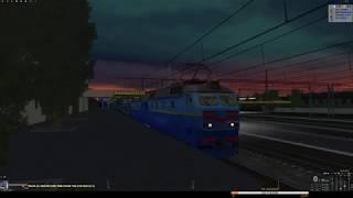 Trainz19 "Севастополь-Киев" №28. ЧС7-297. График 2013. Не доехал)))  1440p