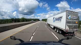 August 21, 2020/329 Trucking the Ohio Turnpike with amazing clarity 4K