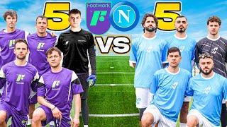 FOOTWORK vs NAPOLI Creators ! Il nostro PRIMO Match di Calcio a 5