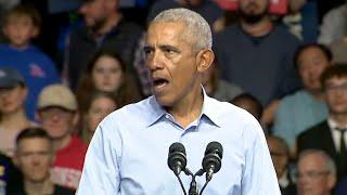 Barack Obama full speech at Kamala Harris campaign rally in Wisconsin