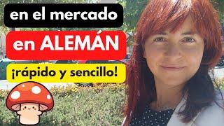 Comprar en el Mercado: Alemán para Principiantes | Frases Básicas en Alemán + Subtítulos en Español