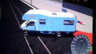 mafia ceske police vs renault Hobby camper