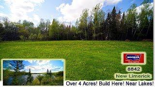 Land For Sale In Maine | New Limerick ME 4 Acres Maine Real Estate | MOOERS REALTY 8842