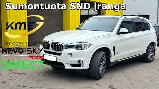 Į BMW X5 Xdrive 2017 3l 225 kW sumontuota dujų įranga KME - NEVO SKY DIRECT model2